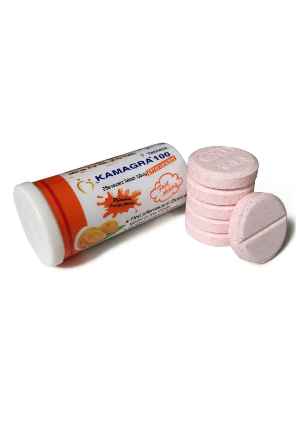Effervescent tablets for increased stamina